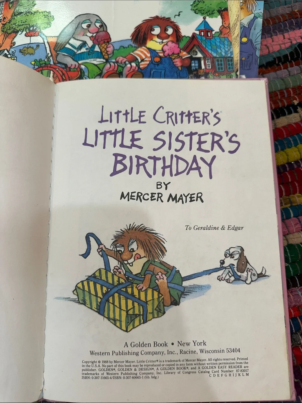 Mercer Mayer Little Critter 9 Book Lot Vintage Golden Books Growing Every Day
